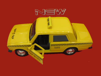Метална кола Lada 2106 Лада Такси