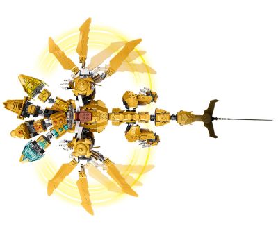 Конструктор LEGO Ninjago 71774 - Златният ултра дракон на Lloyd