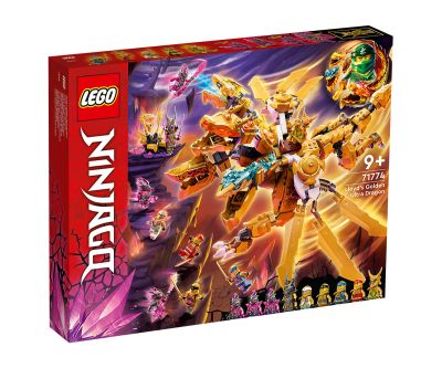 Конструктор LEGO Ninjago 71774 - Златният ултра дракон на Lloyd