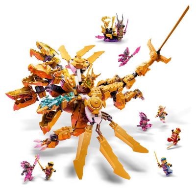 Конструктор LEGO Ninjago 71774 - Златният ултра дракон на Lloyd
