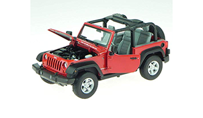 Метален джип Jeep Wrangler Rubicon 2007 Welly 1/24