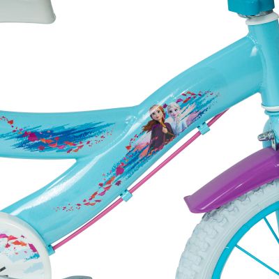 Детски велосипед с помощни колела Frozen II Huffy 14"