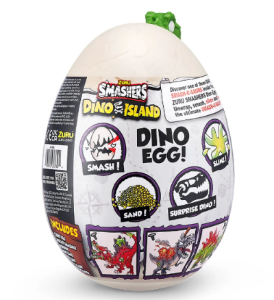 Мини динозавърско яйце Smashers Dino Island