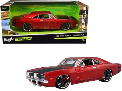 Метална кола Dodge Charger R T 1969 Classic Muscle Maisto 1:24 - 32537