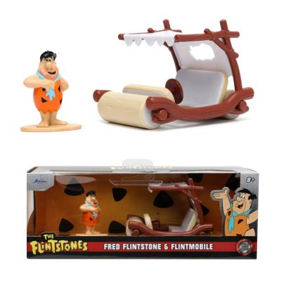 Метален автомобил Фред Флинстоун The Flintstones Jada Toys 253253002 