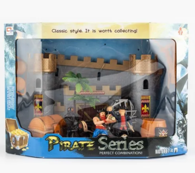 Пиратски замък с пирати 0807