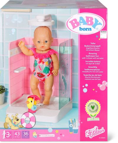 BABY Born Душ кабина с душ за кукла 830604