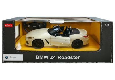 Кола с дистанционно управление BMW Z4 cabrio 1:14 Rastar 95600 бял