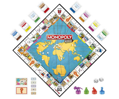 Занимателна Игра Монополи Околосветско пътешествие Monopoly F4007 - World Tour