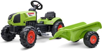 Детски трактор с и ремарке Claas FALK 2040A