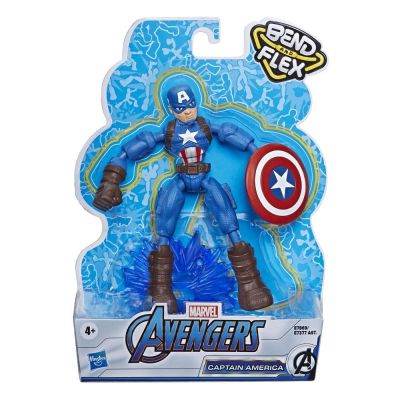 Огъваща се фигура Hasbro Avengers CAPTAIN AMERICA E7869