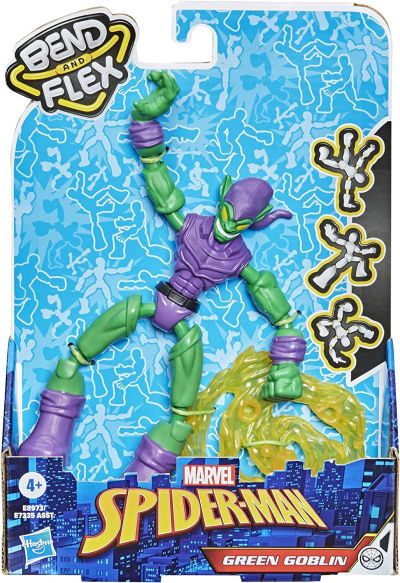 Огъваща се фигура Hasbro Marvel Spiderman Green Goblin - E8973