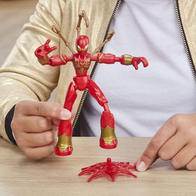 Огъваща се фигура Hasbro Marvel Spiderman Iron Spider - E8972