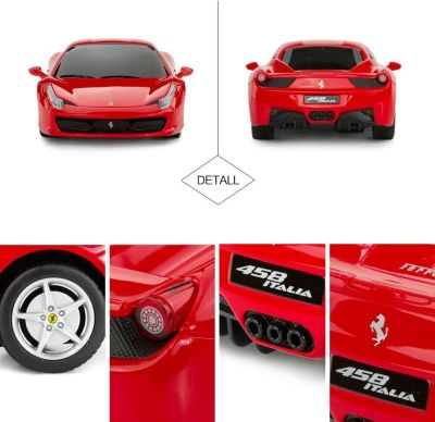 Кола с дистанционно управление Ferrari 458 Italia 1:24 Rastar 46600