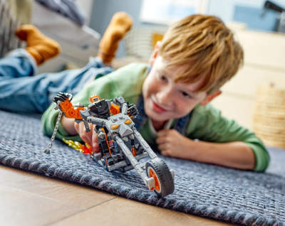 Конструктор LEGO Marvel Super Heroes 76245 - Робот и мотоциклет на Призрачния ездач