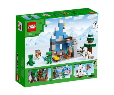 Конструктор LEGO Minecraft 21243 - Замръзналите върхове