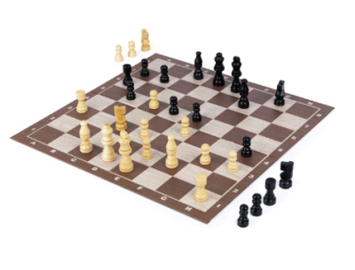 Игра Шах с дървена дъска Spin Master 