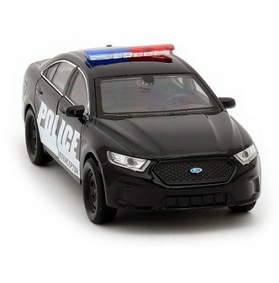 Метален автомобил Ford POLICE Interceptor Welly 1:34 