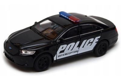 Метален автомобил Ford POLICE Interceptor Welly 1:34 