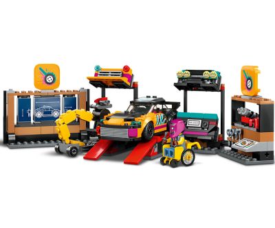 Конструктор LEGO City Great Vehicles 60389 - Сервиз за тунинговане