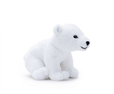 Плюшена играчка Полярна мечка National Geographic - 25 cm