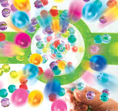 Студио с 2000 цветни топчета ORBEEZ # Challenge kit - 6061131