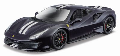 Метален автомобил Ferrari 488 PISTA Bburago 1:24 black