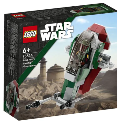Конструктор LEGO Star Wars Корабът на Боба Фет Microfighter 75344