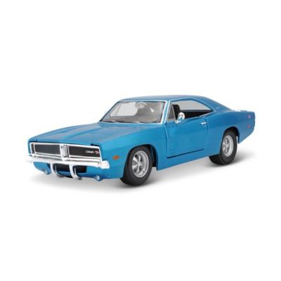 Метална кола Dodge Charger R/T 1969 MAISTO 1:24  blue - 31256