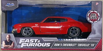 Метален автомобил Fast & Furious Dom’s Chevrolet Chevelle SS Jada Toys - 1/32 