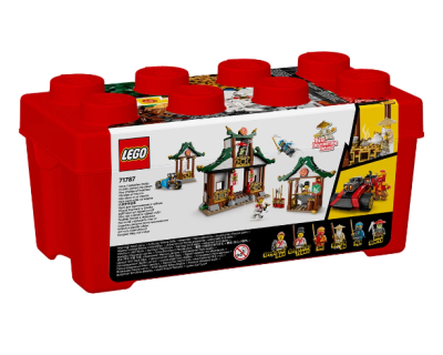 Конструктор LEGO NINJAGO 71787 Творческа нинджа кутия с тухлички
