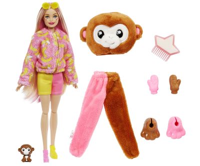 Кукла Барби супер изненада Маймуна Barbie Color Cutie Reveal HKR01 