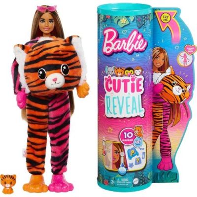 Кукла Барби супер изненада Тигър Barbie Color Cutie Reveal HKP99 