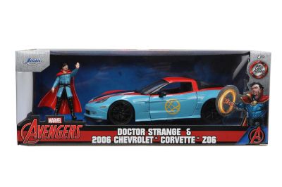 Метален автомобил Marvel Doctor Strange Chevy Corvette 1:24 Jada Toys 253225024