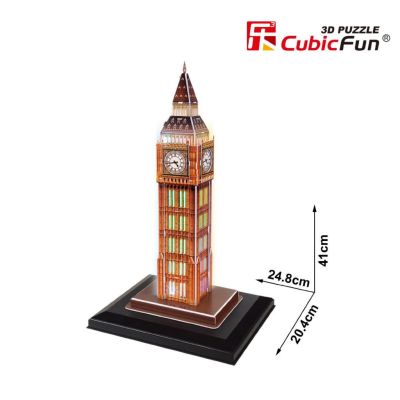 Биг Бен, Лондон CubicFun Paper 3D Puzzle LED-Series Big Ben, London