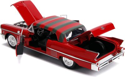Метален автомобил Cadillac 1958 Freddy Krueger 1:24 Jada Toys 253255004