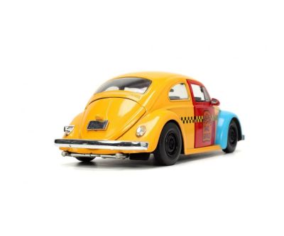 Метален автомобил VW Beetle 1959 Sesame Street 1:24 Jada 253255059
