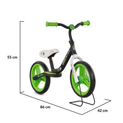 Детски балансиращ велосипед Byox Zig Zag зелен