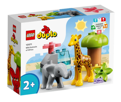 Конструктор LEGO DUPLO Town 10971 - Дивите животни на Африка