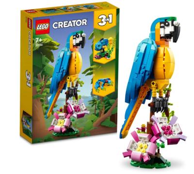 Конструктор Екзотичен папагал LEGO Creator 31136