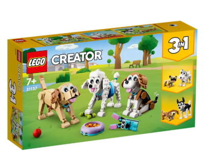 Конструктор LEGO Creator Симпатични кучета 31137