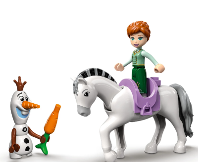 Конструктор LEGO Disney Princess 43204 Забавления в замъка с Анна и Олаф