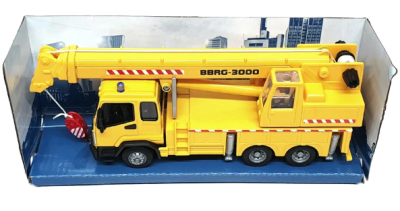 Метален камион кран Bburago 1/43 