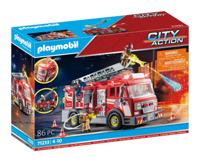 Конструктор Пожарна кола с мигащи светлини Playmobil 71233 
