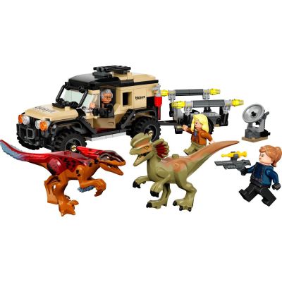 Конструктор LEGO Jurassic World Превоз на пирораптор и дилофозавър 76951