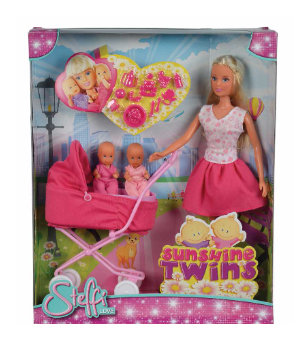 Кукла с бебета близнаци Steffi Love 105738060