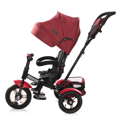Детска триколка със сенник LORELLI NEO AIR - Red&Black LUXE
