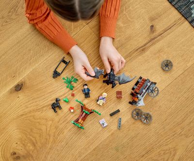 Конструктор LEGO Harry Potter 76400 Хогуортс: каляска и тестрали