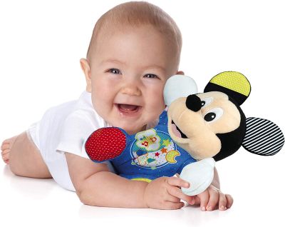 Плюшена играчка Mickey Mause със звук и светлина Clementoni Baby - 17206