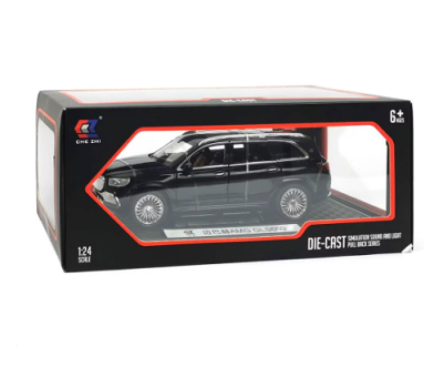 Метален автомобил Mercedes Maybach GLS 600 1/24